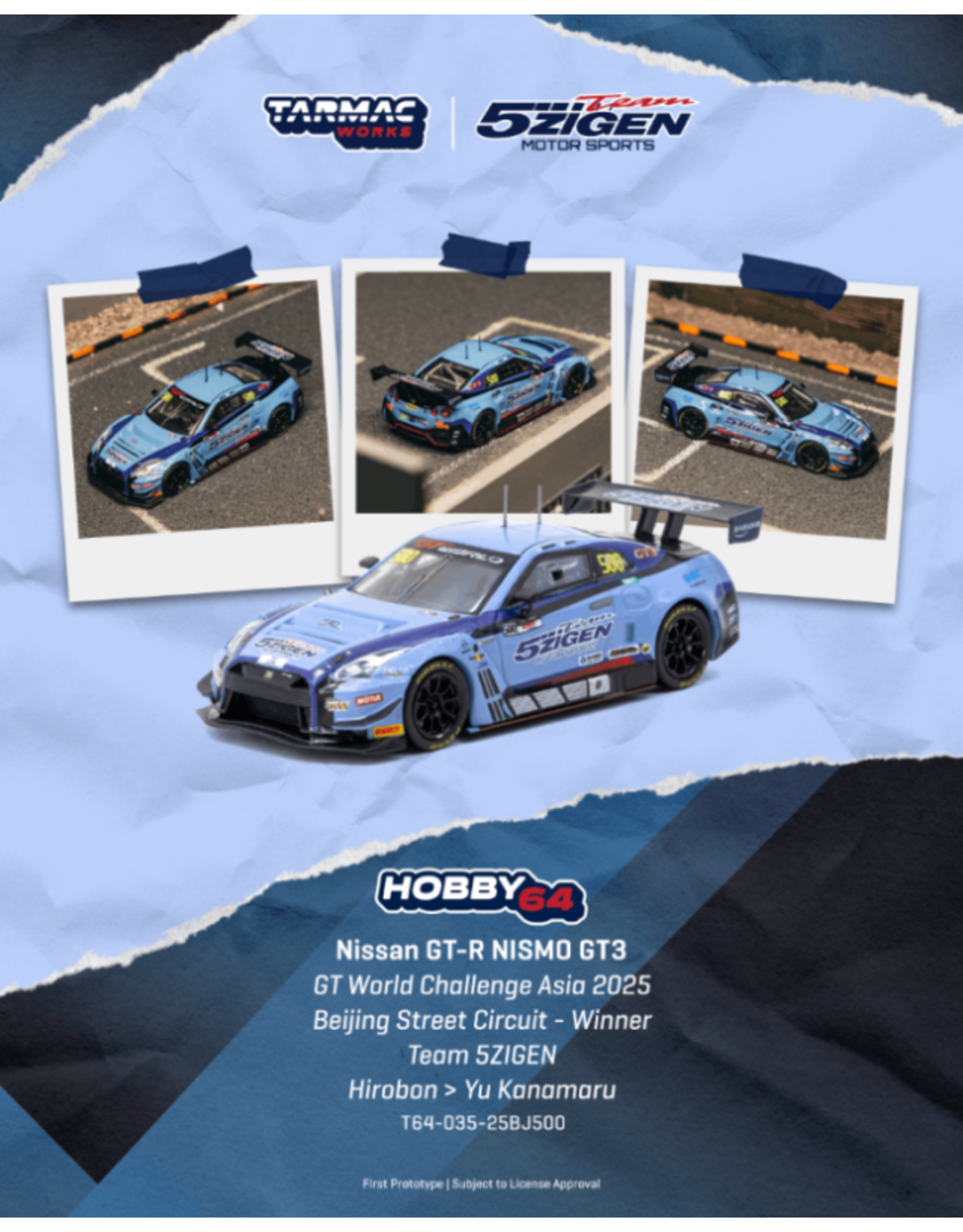 Nissan by Nismo Nissan GT-R R35 Nismo GT3(Team Szigin)GT World Challenge)Asia 2025