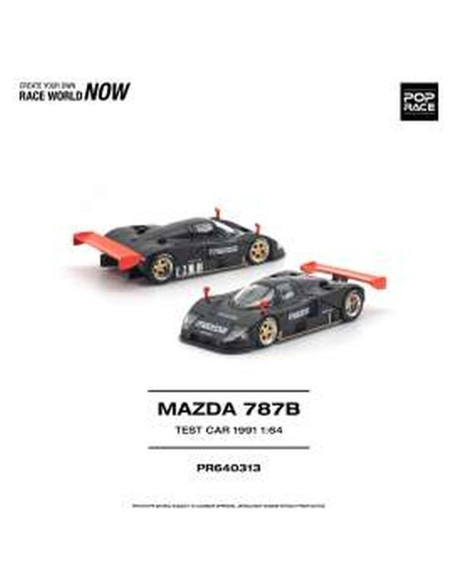 Mazda Motor corporation Mazda 787B Test car(black/red)