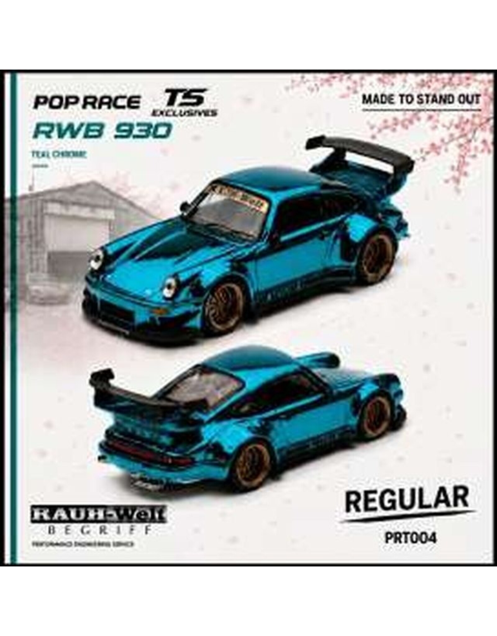 Porsche by RWB Porsche RWB 930(Teal Chrome)
