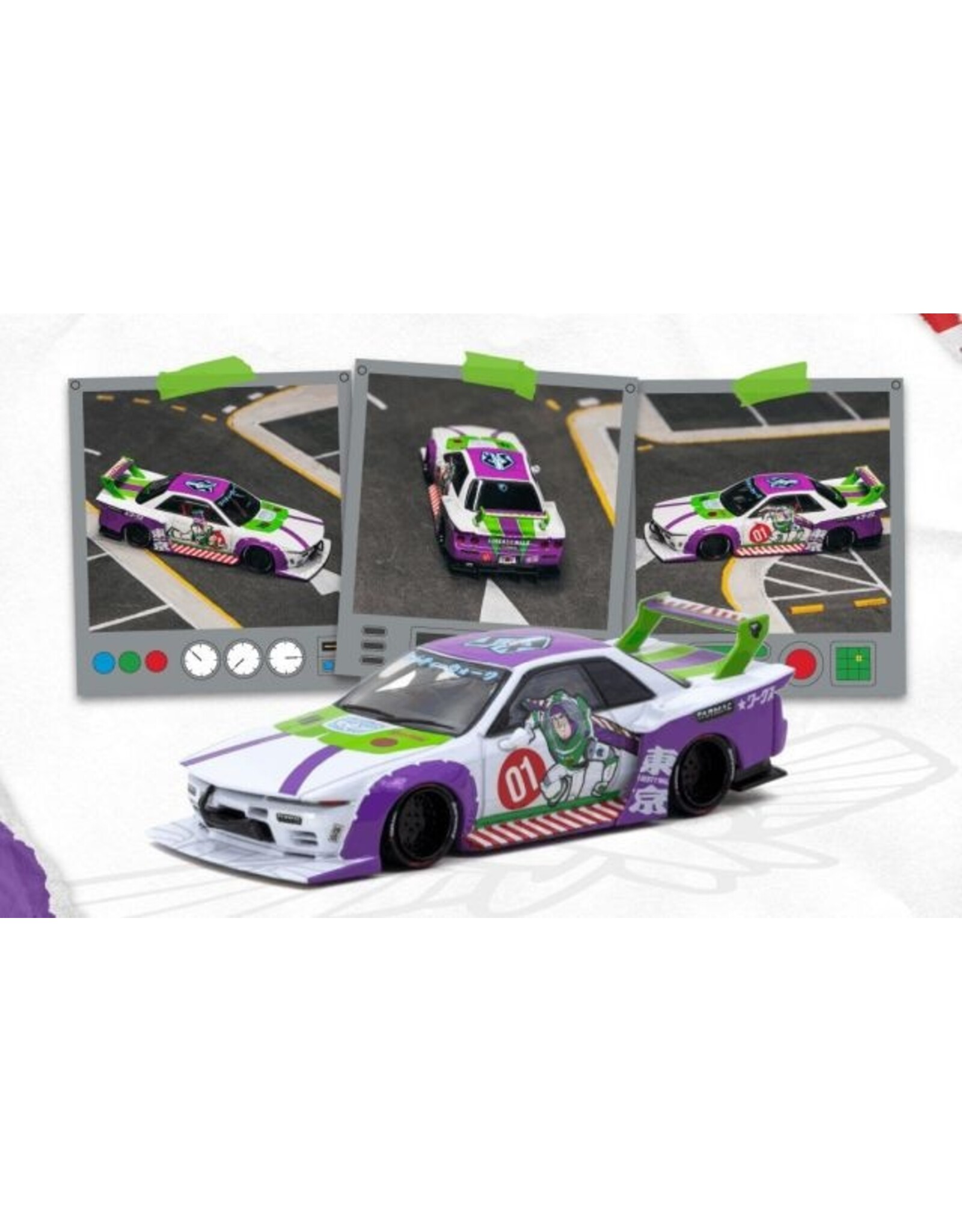 Nissan by Liberty Walk LB Kaido Works R32 Skyline(Buzz Lightyear)