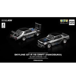 Nissan Skyline GT-R V8 Drift Hakosuka(silver chrome)