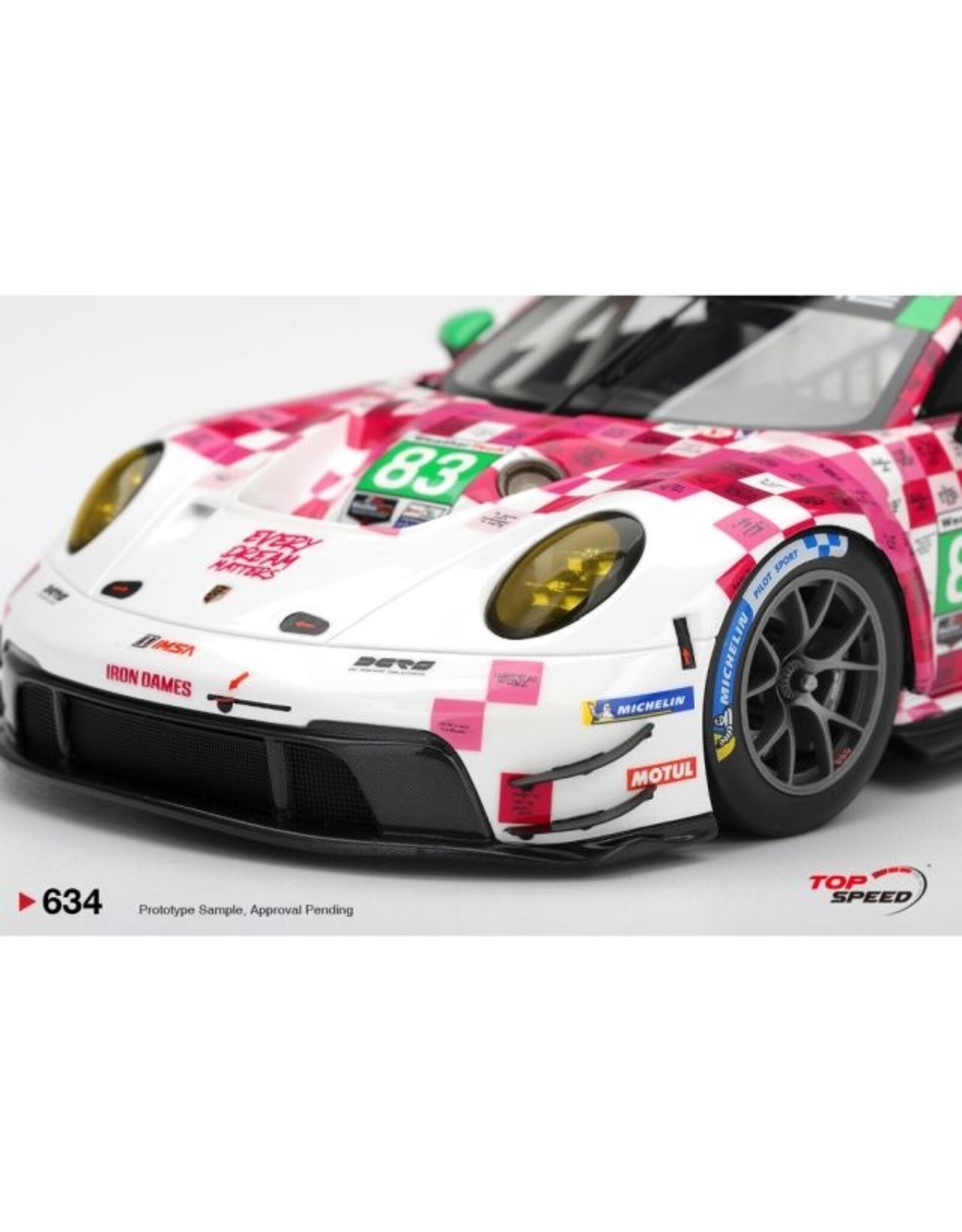 Porsche Porsche 911(992)GT3 R #83(Iron Dames)Daytona 24h. 2025