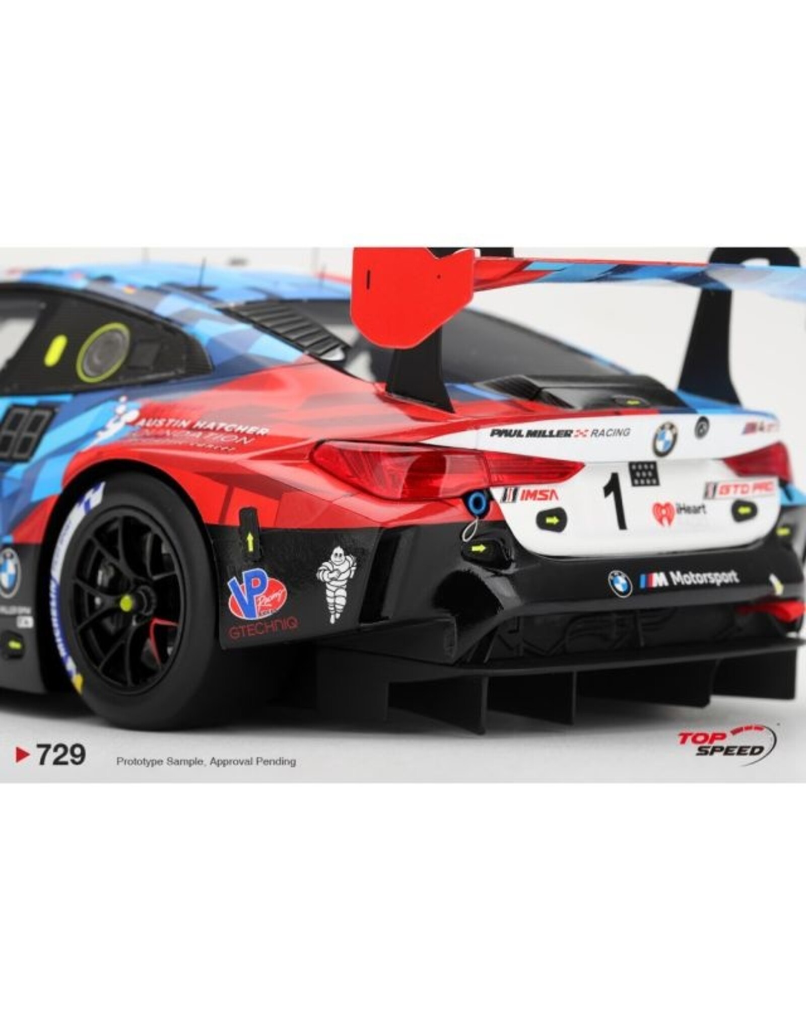 BMW BMW M4 GT3 EVO #1(Paul Miller Racing)Daytona 24h class winner 2026