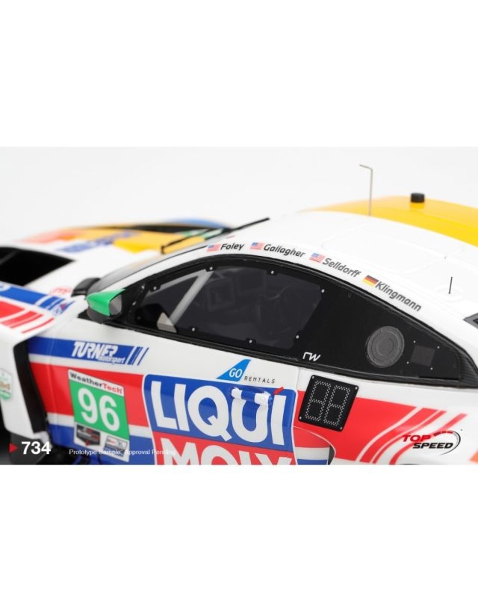 BMW BMW M4 GT3 EVO #96(Turner Motorsport)Daytona 24h.2026