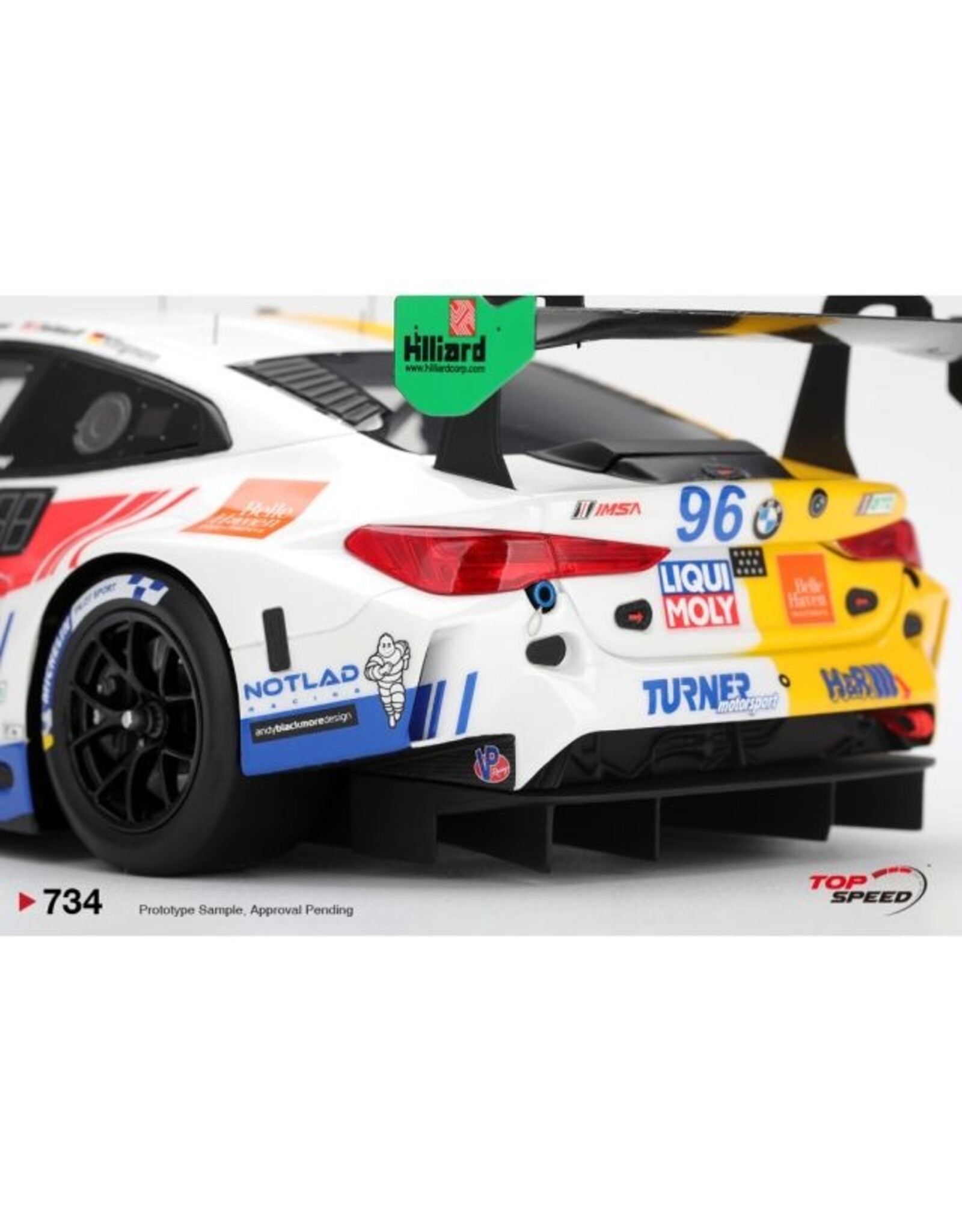 BMW BMW M4 GT3 EVO #96(Turner Motorsport)Daytona 24h.2026