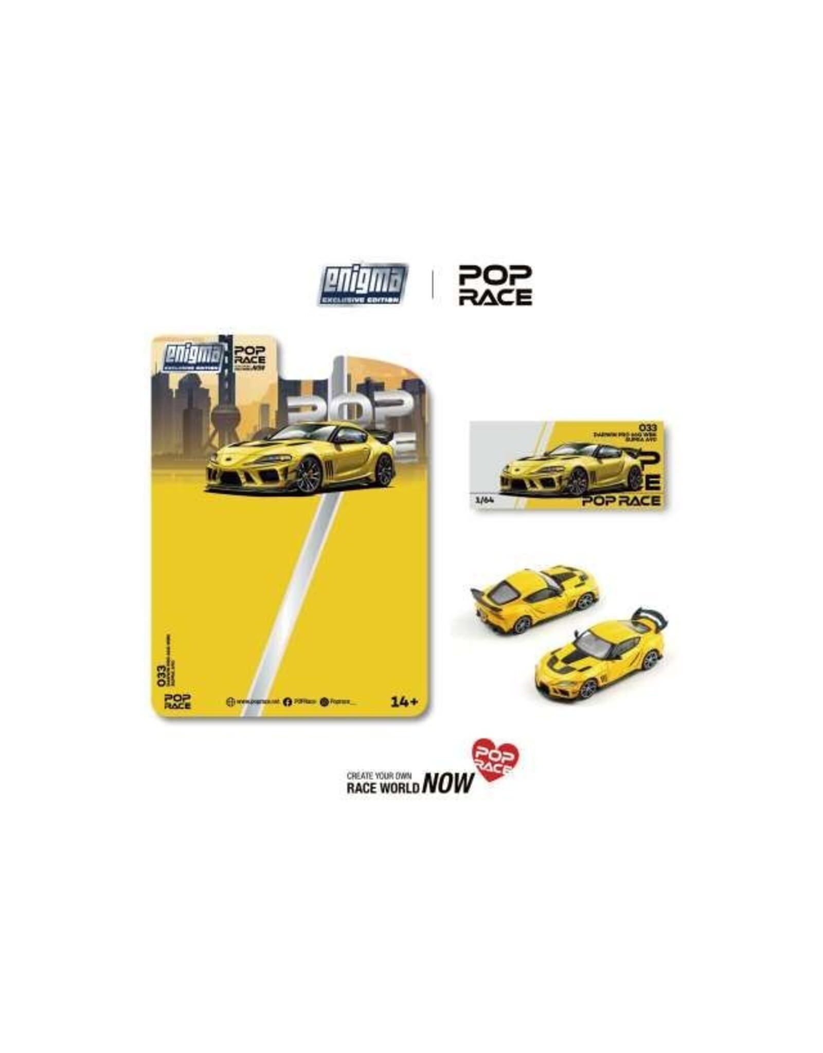 Toyota Darwin Pro 66G WBK Supra A90(yellow)