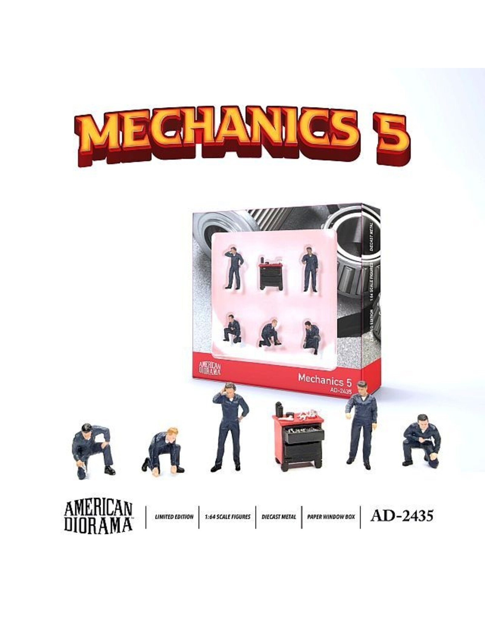 Accessories Figure set Mechanics 5
