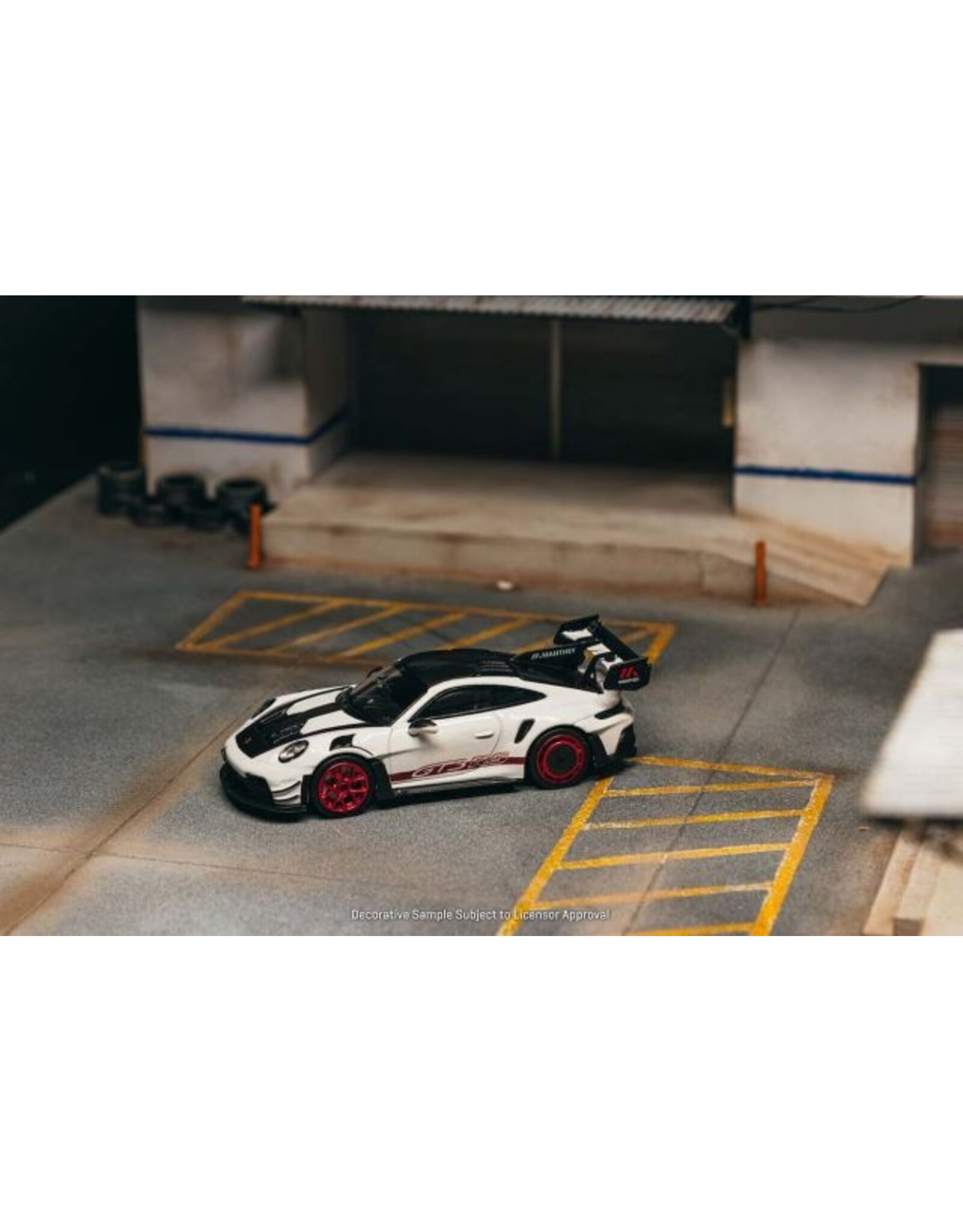 Porsche Porsche GT3 RS 992-1(2026)white and red