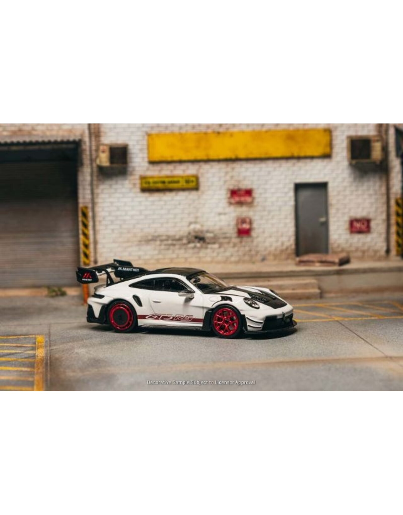 Porsche Porsche GT3 RS 992-1(2026)white and red