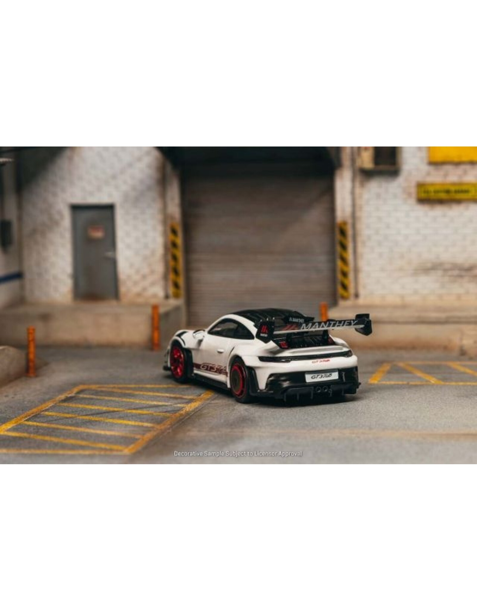 Porsche Porsche GT3 RS 992-1(2026)white and red