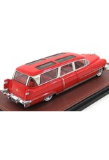 Cadillac by Superior Coach Corporation Cadillac S&S Broadmoor Skyview(1956)red