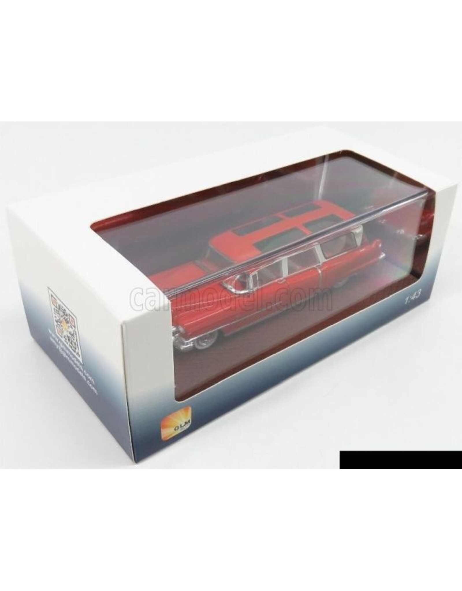 Cadillac by Superior Coach Corporation Cadillac S&S Broadmoor Skyview(1956)red