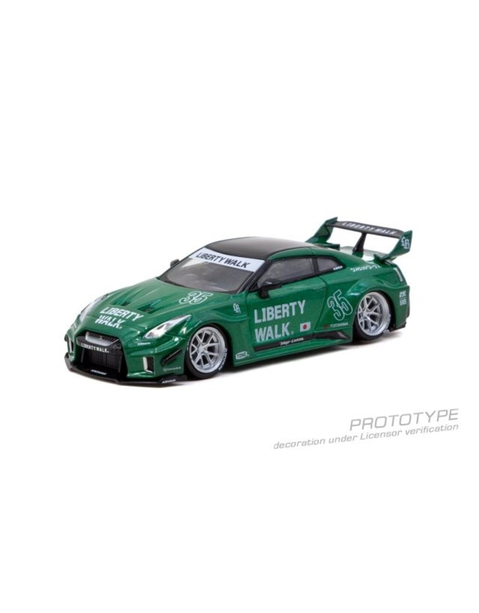 Nissan by Liberty Walk Nissan GT-R(R35)LB-Super Silhouette #35(Emmerald green)2026
