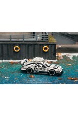 Toyota Toyota Sprinter Trueno AE86 widebody by John Sibal(Disney'4 Mickey & Friends-Steam boat Willie)silver/whistle