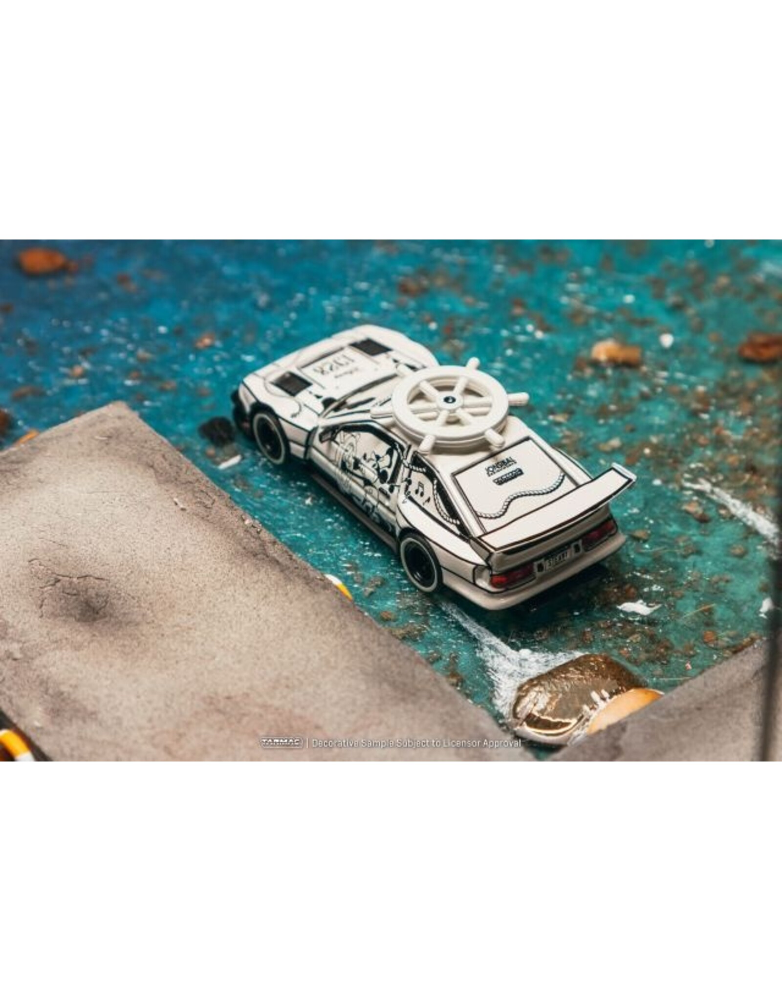 Toyota Toyota Sprinter Trueno AE86 widebody by John Sibal(Disney'4 Mickey & Friends-Steam boat Willie)silver/whistle