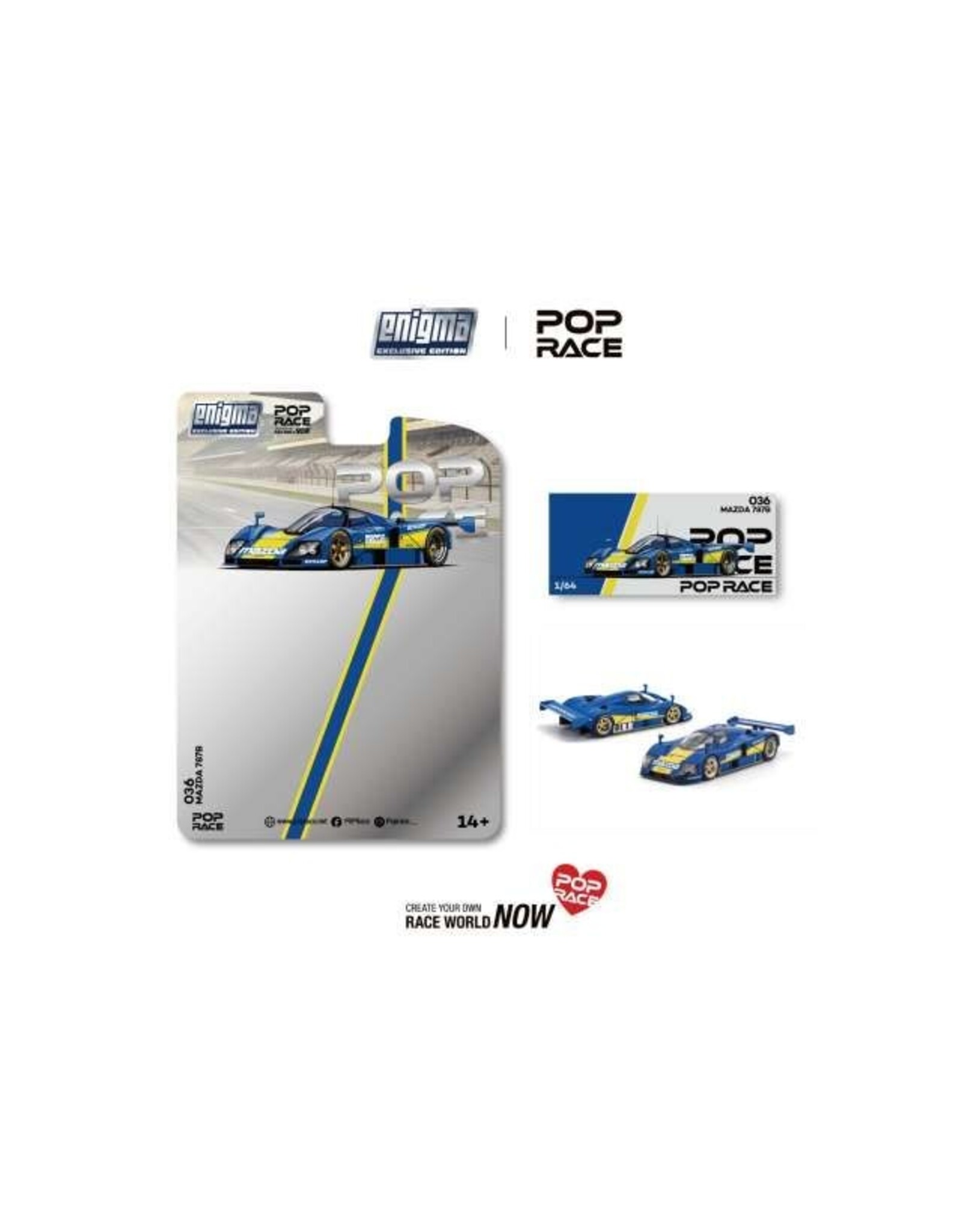 Mazda Motor corporation Mazda 787B Racing #1(blue/yellow)
