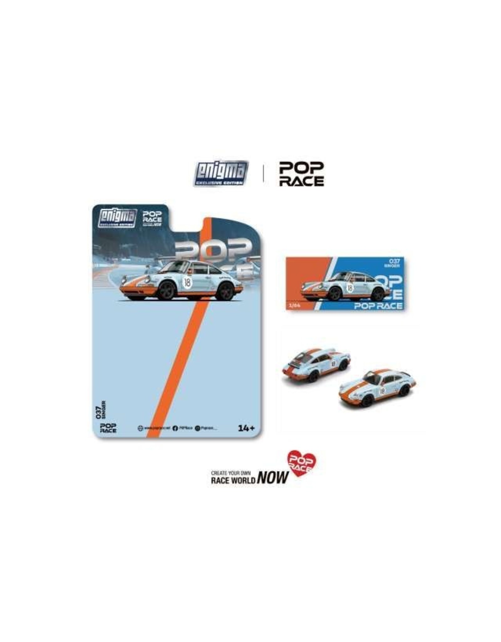 Singer Porsche Singer Racing #18(orange/blue)