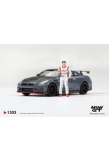 Nissan by Nismo Nissan GT-R(R35)Nismo Tsukuba(production car lap record)with Matsuda figure(2024)