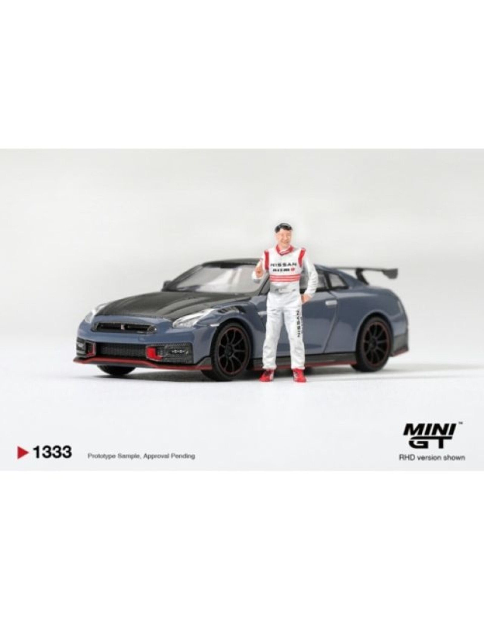 Nissan by Nismo Nissan GT-R(R35)Nismo Tsukuba(production car lap record)with Matsuda figure(2024)