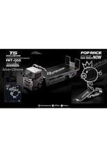 Mitsubishi Pandem Fuso 300 Flatbed Transporter(silver chrome)Tokyo Exclusive