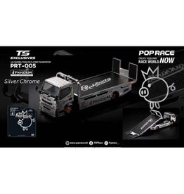 Mitsubishi Pandem Fuso 300 Flatbed Transporter(silver chrome)Tokyo Exclusive