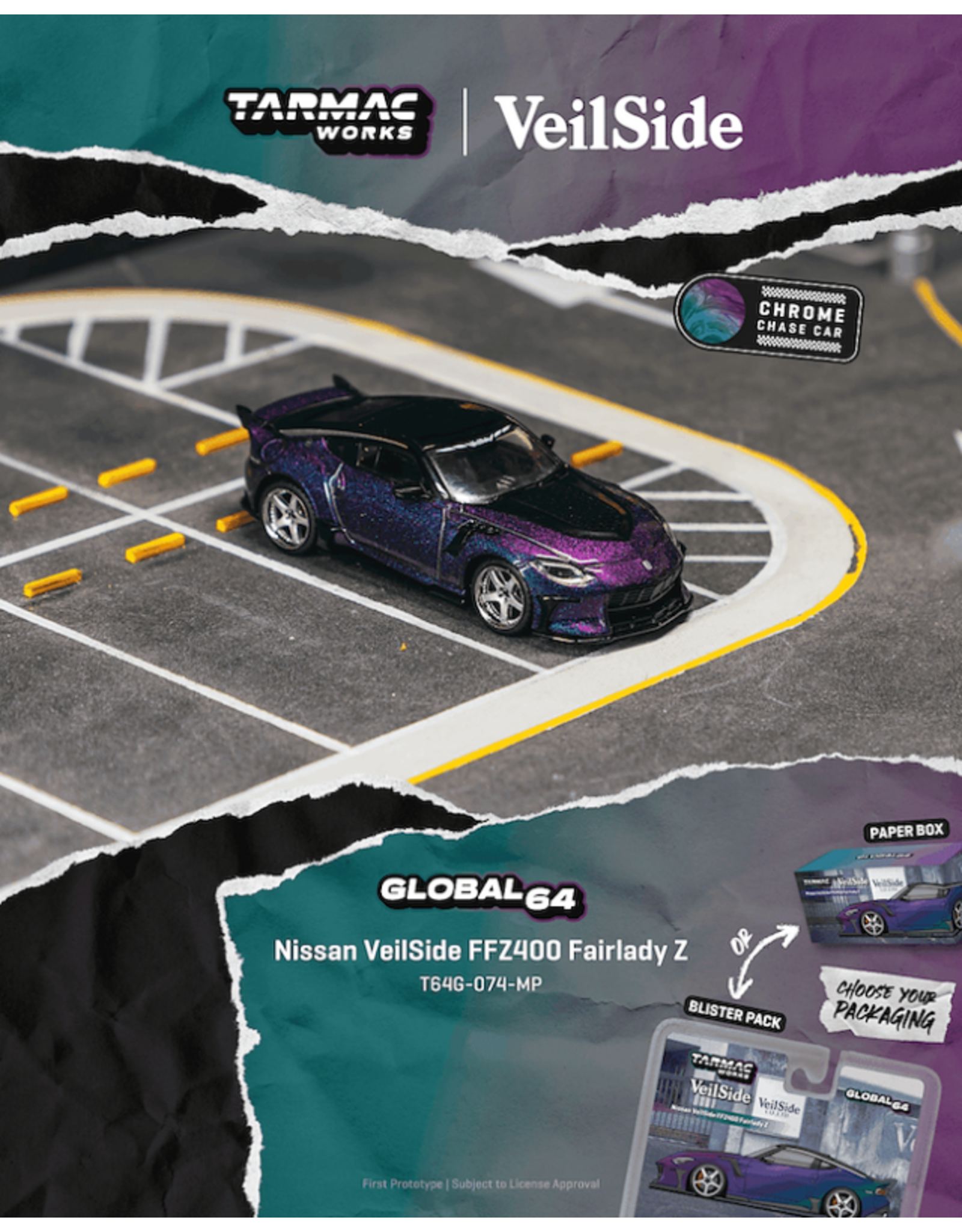 Nissan Nissan Fairlady Z Veilside  FFZ 400(Chamelion purple)2025