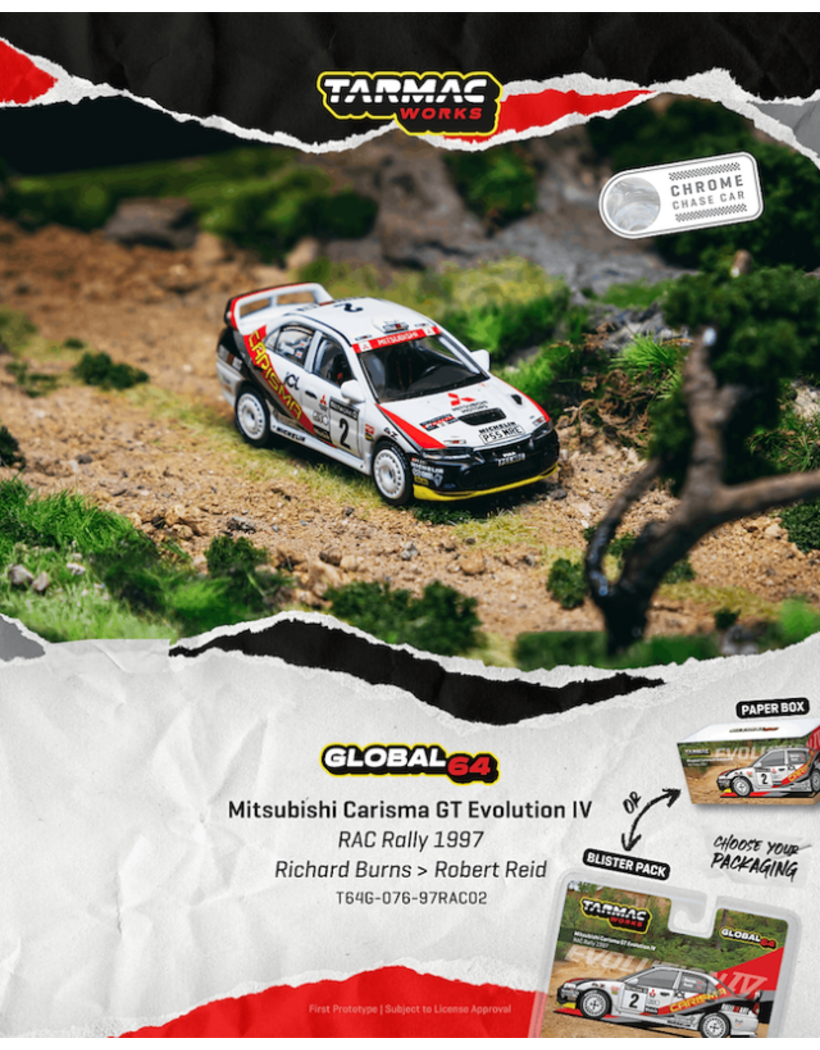 Mitsubishi Mitsubishi Carisma GT Evolution IV #2(Richard Burnes)RAC Rally 1997