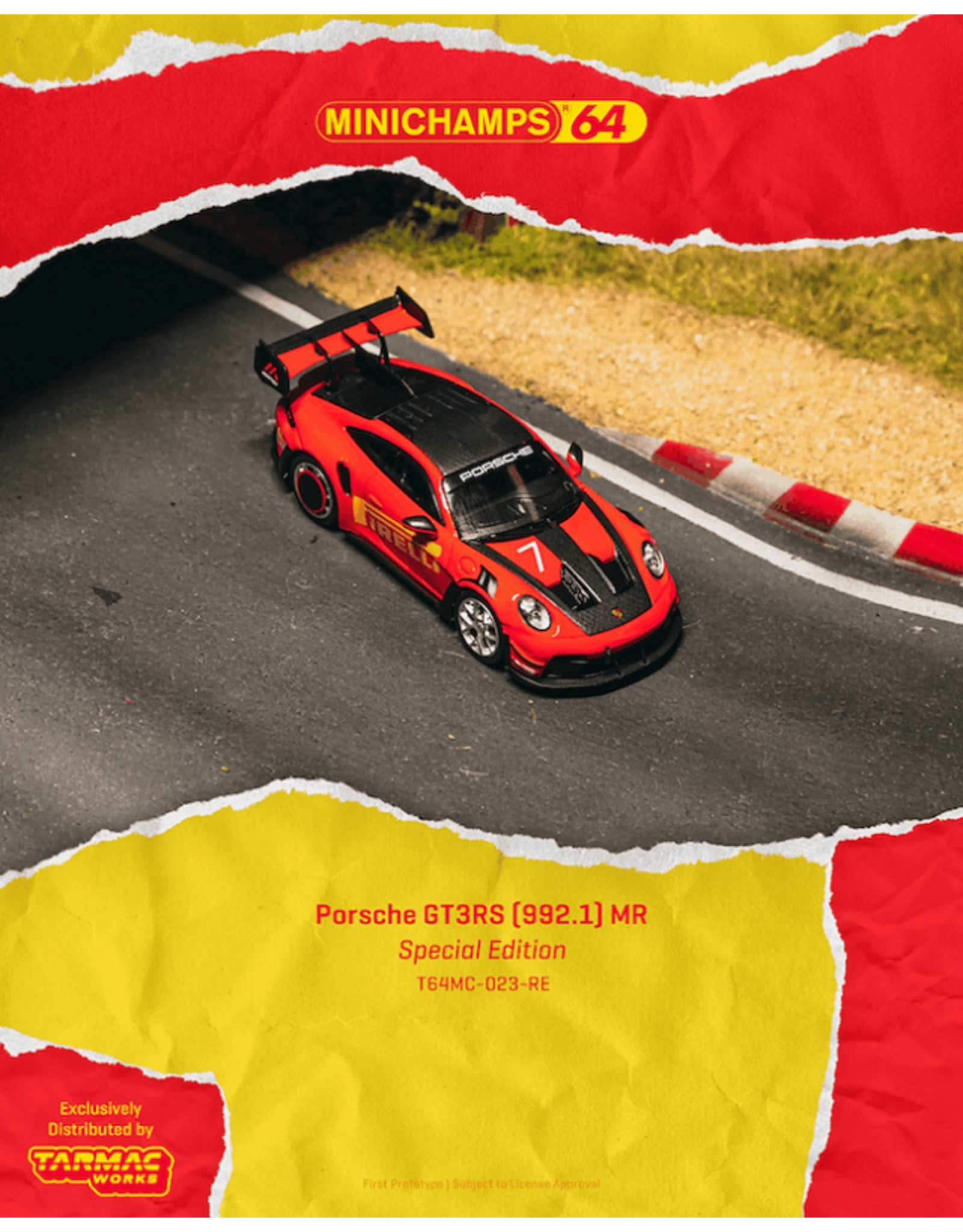 Porsche Porsche GT3 RS(992.1)Manthay racing red(2025)#7