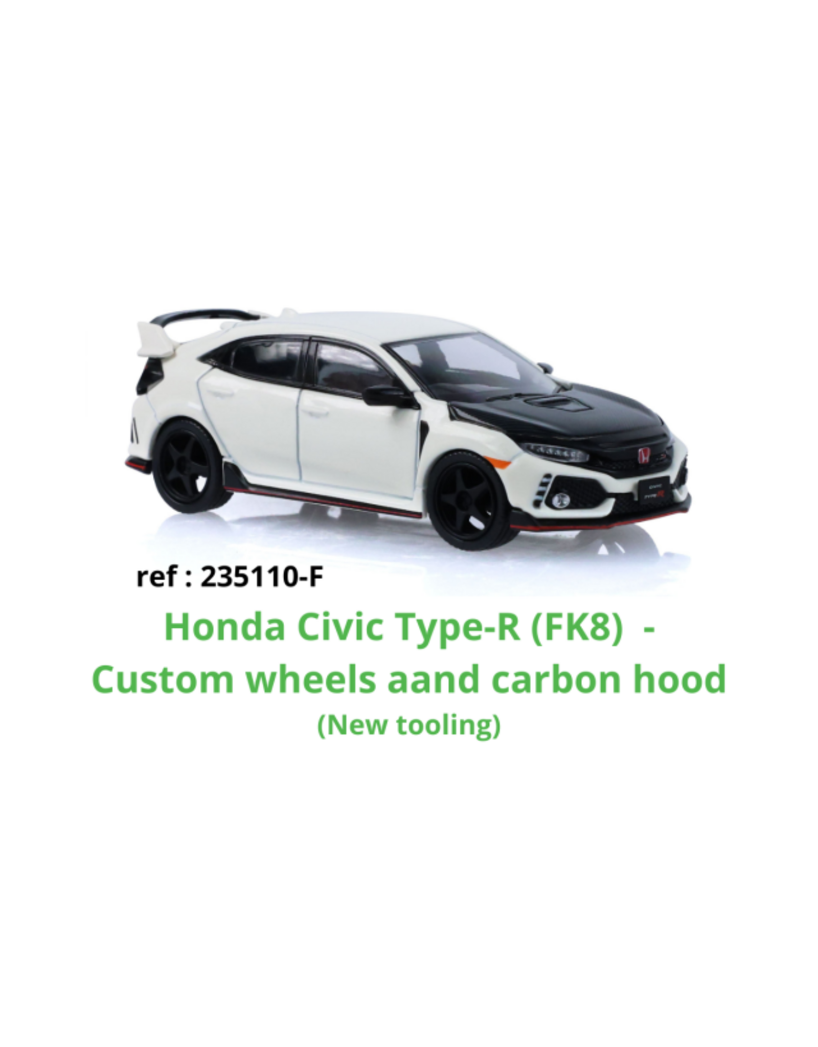 Honda Honda Civic Type R(Championship white w.customs wheels)2018
