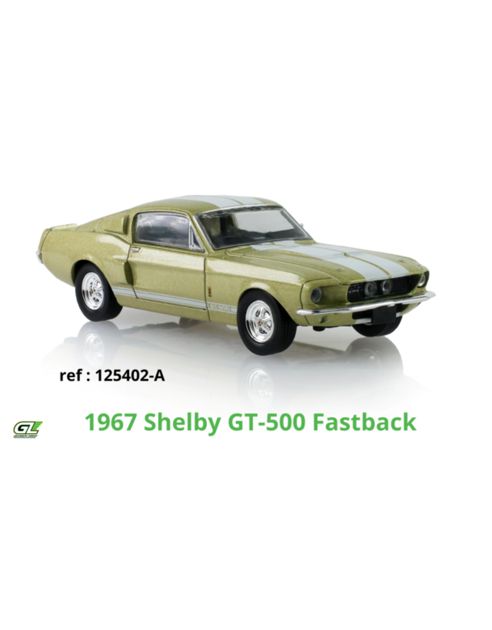 Ford by Shelby Ford Mustang Shelby GT500 Fastback(lime gold)1967
