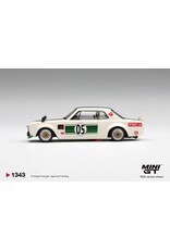 Nissan by Liberty Walk Nissan Skyline GT-R(KPGC10)#05 LB-Works Hakosuka(white/green)1971