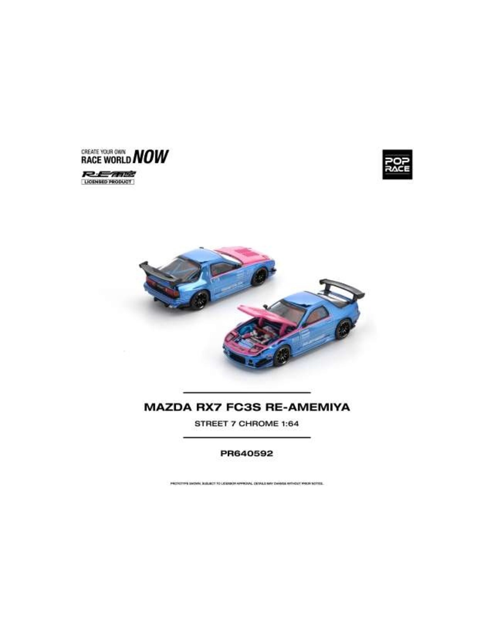 Mazda Motor corporation Mazda RX7(FC3S)Re-Amemiya Street 7(chrome)