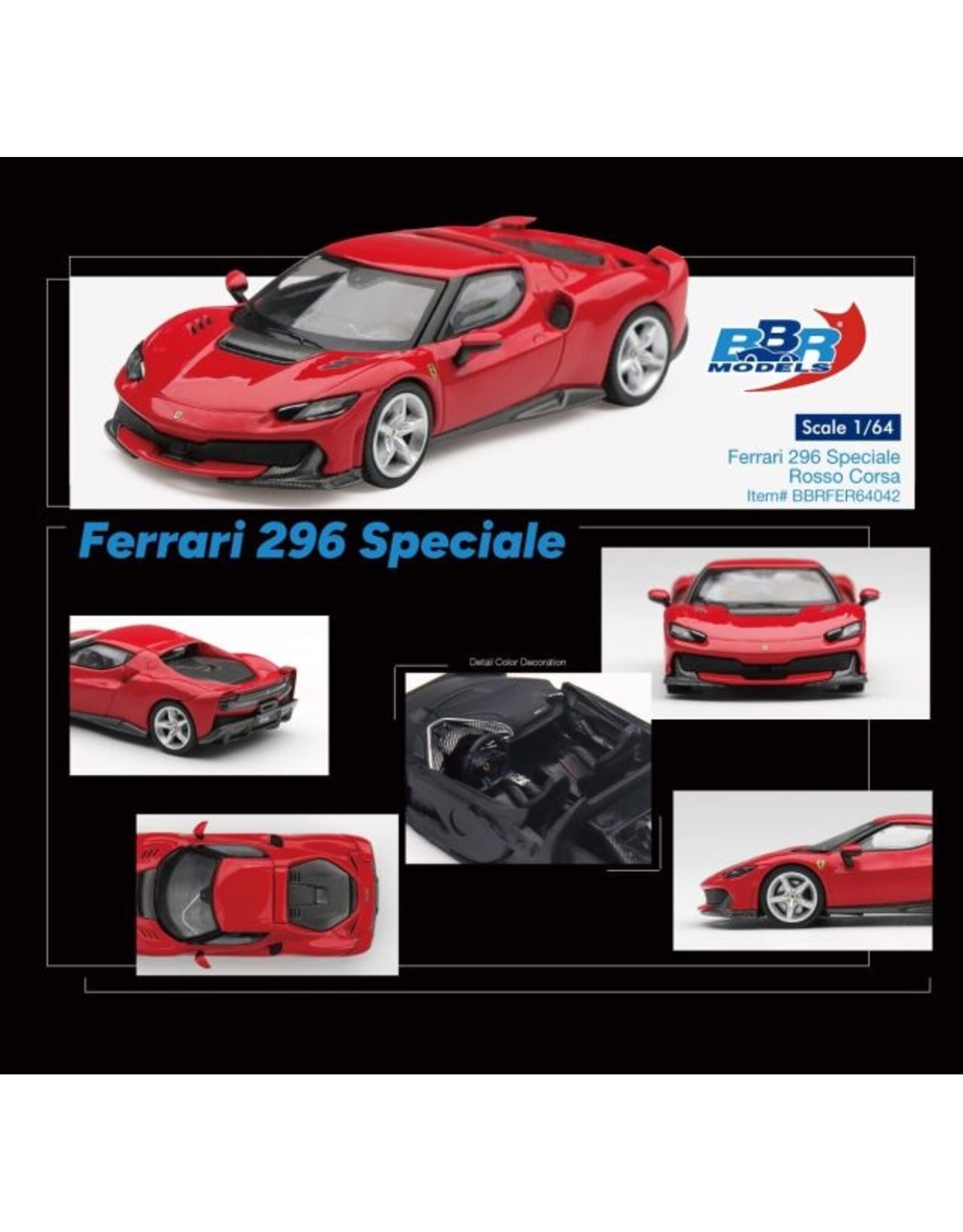 Ferrari Ferrari 296 Speciale(rosso Corsa)2024
