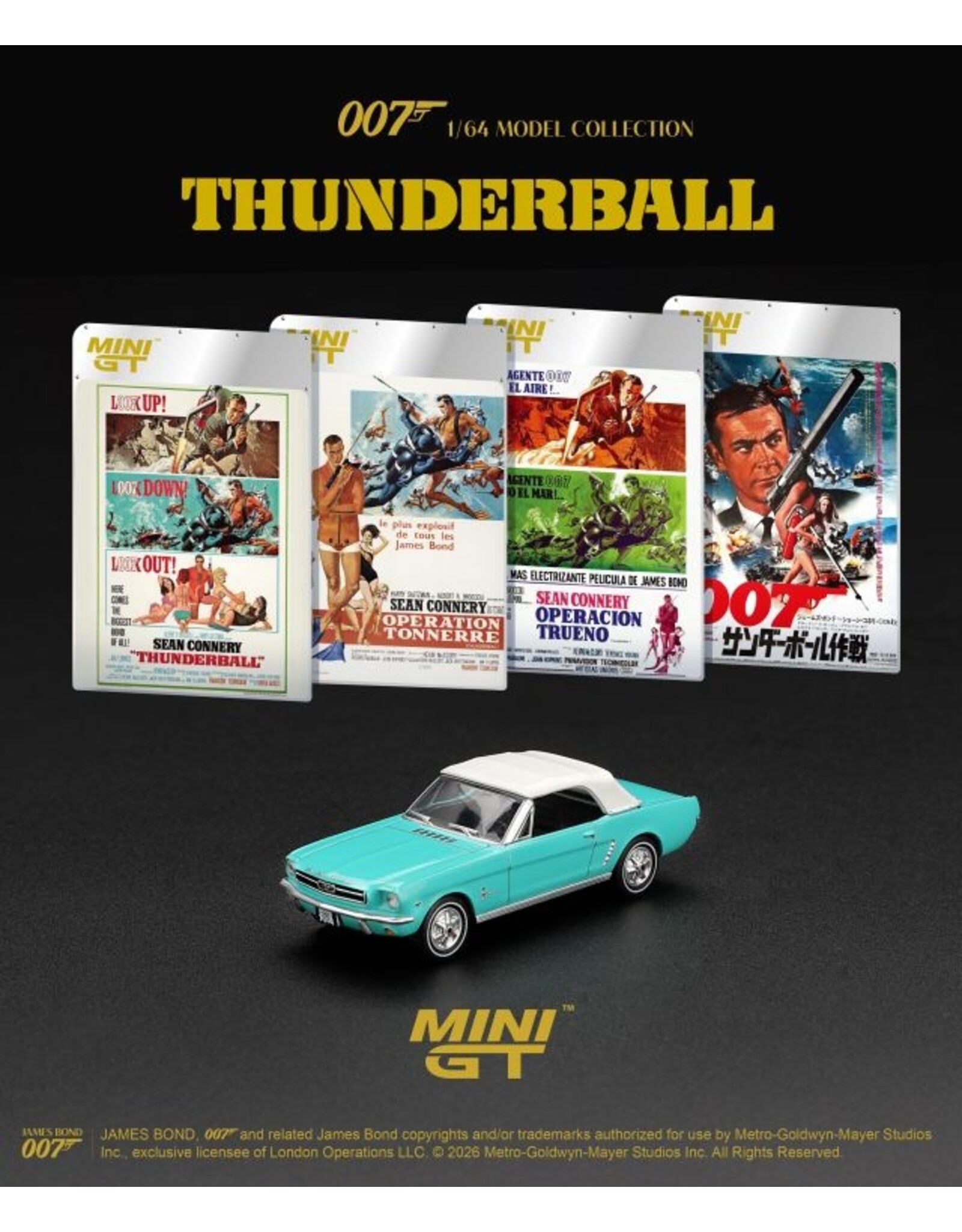 Ford USA Ford Mustang Convertible(Thunderball)1965