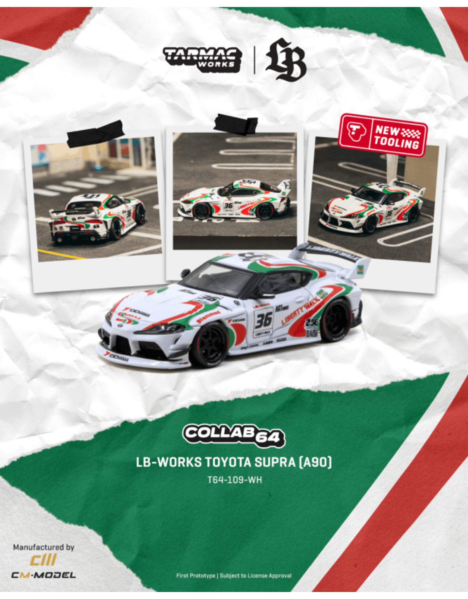 Toyota by LB Works Toyota Supra(A90)#36 LB-Works(Castrol Tribute)2024
