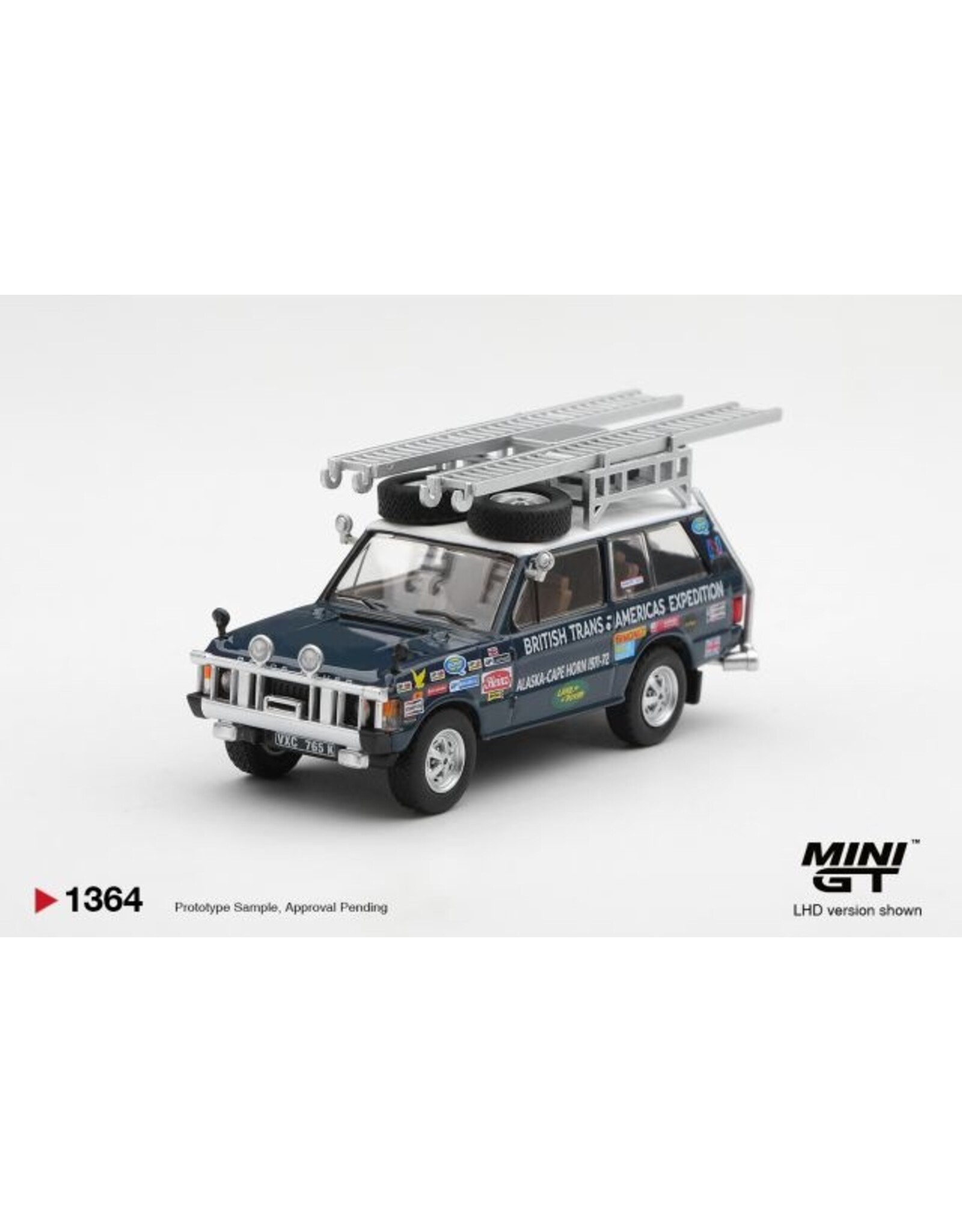Range Rover Range Rove rBritisch Trans-Americas Expedition(1971)