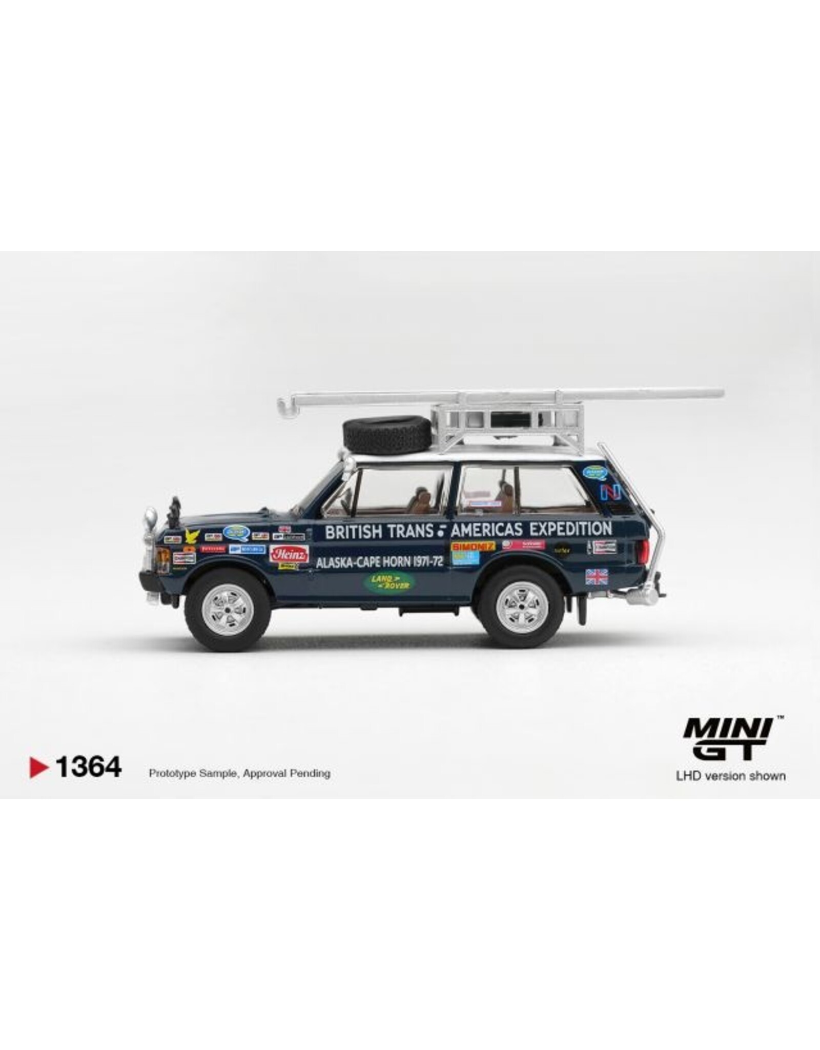 Range Rover Range Rove rBritisch Trans-Americas Expedition(1971)