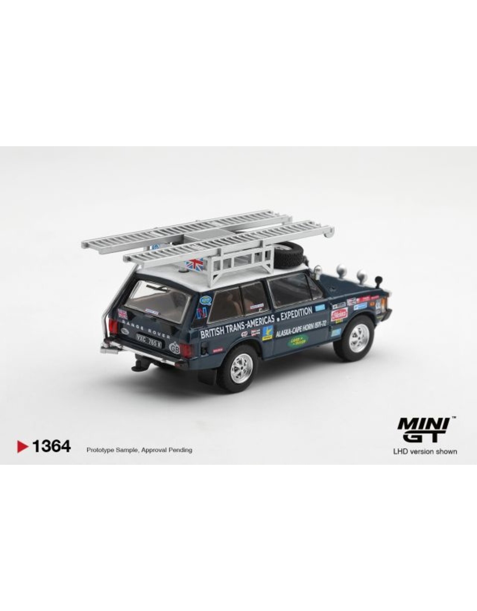 Range Rover Range Rove rBritisch Trans-Americas Expedition(1971)