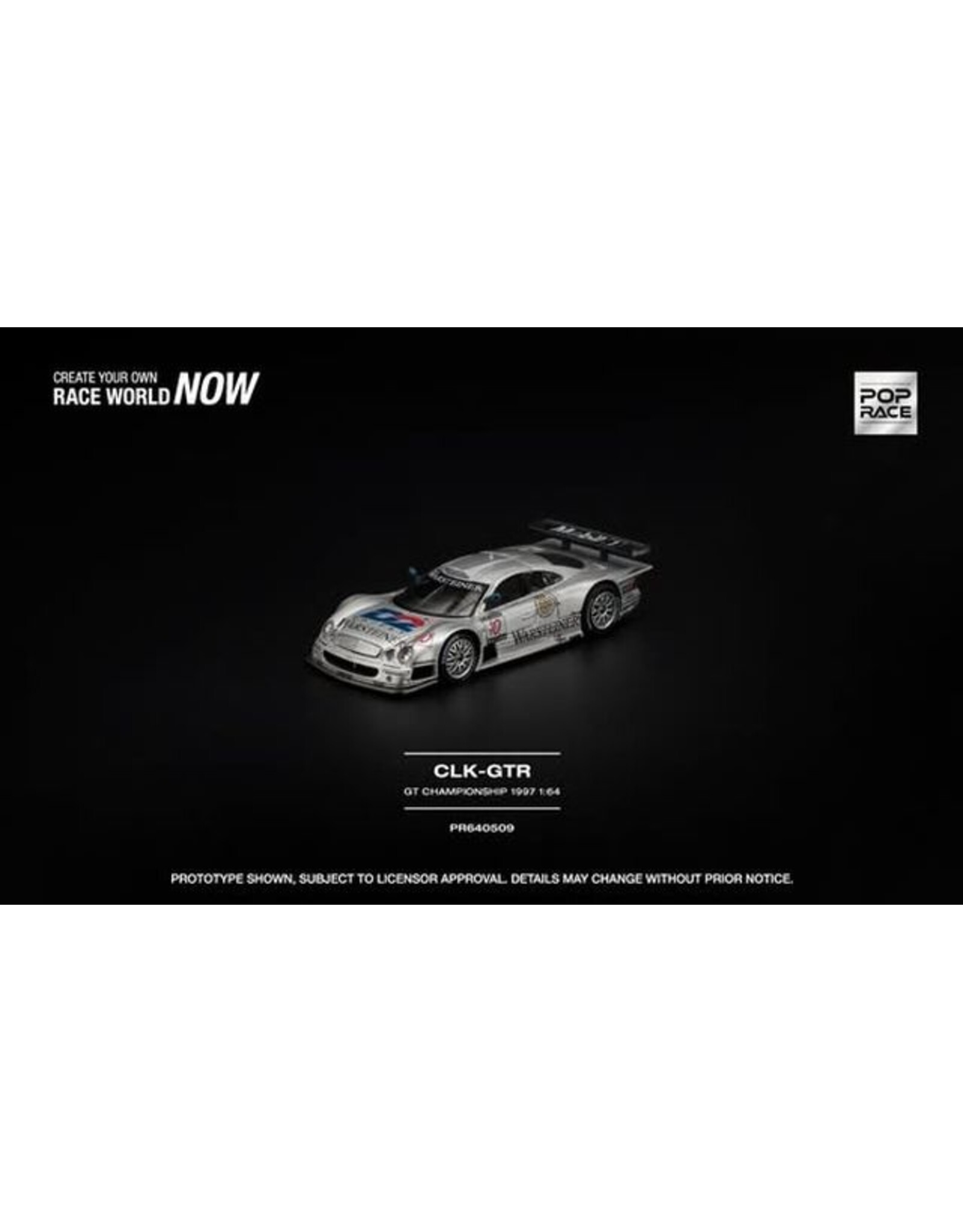 Mercedes-Benz by AMG Mercedes-Benz AMG CLK GTR FIA GT Championship(silver)#10 Warsteiner