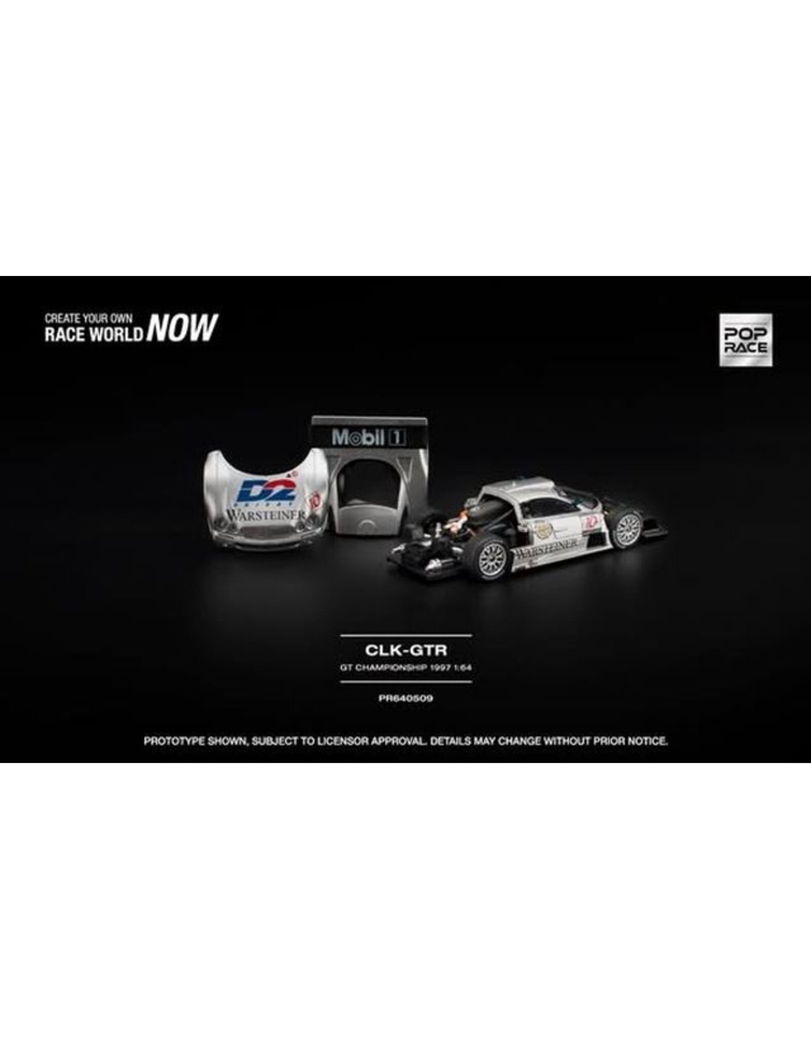 Mercedes-Benz by AMG Mercedes-Benz AMG CLK GTR FIA GT Championship(silver)#10 Warsteiner