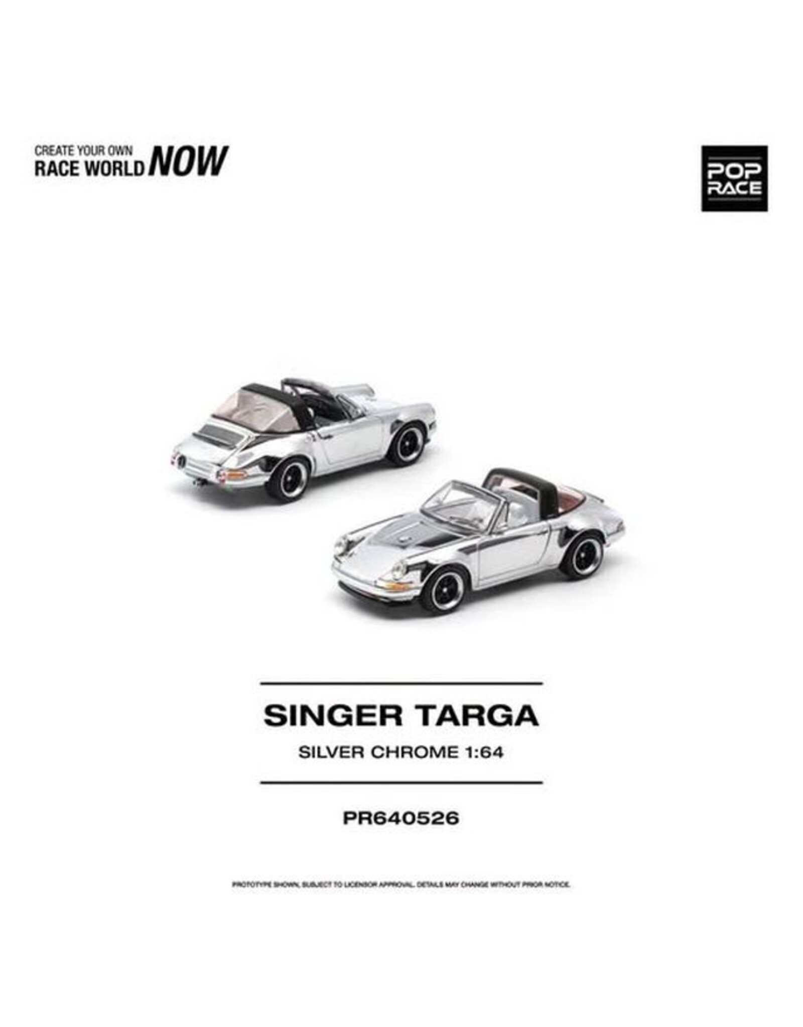 Singer Porsche Singer Targa(silver metallic)