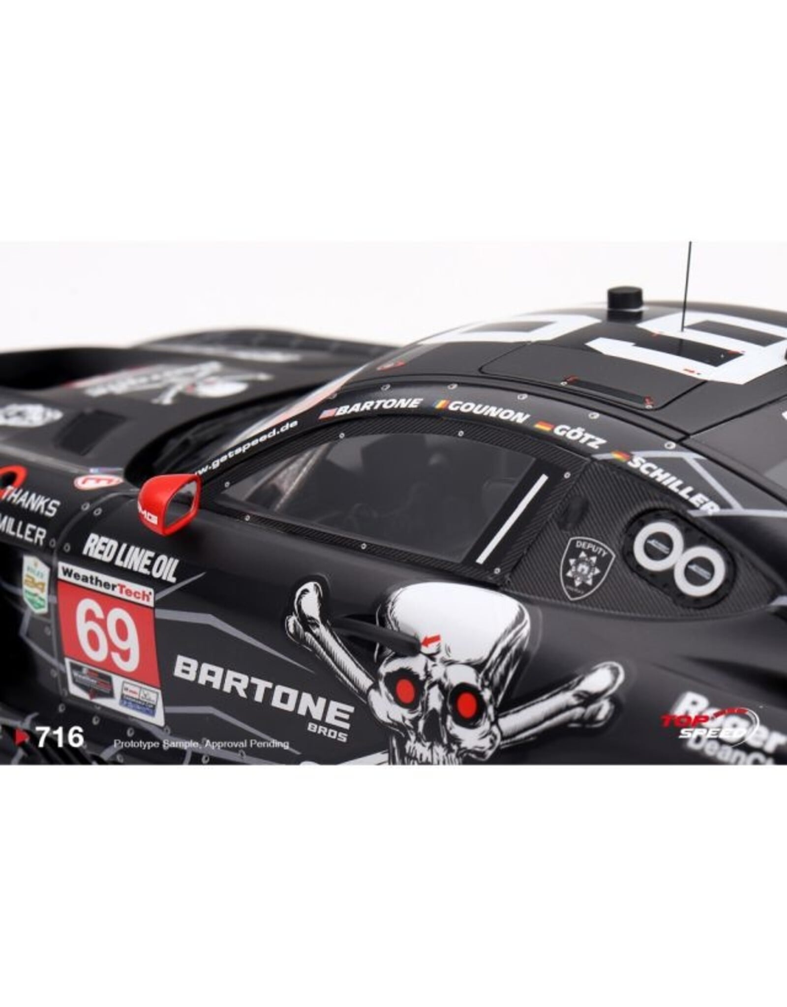 Mercedes-Benz by AMG Mercedes-Benz AMG GT3 #69(GetSpeed)2026 IMSA Daytona 24h.