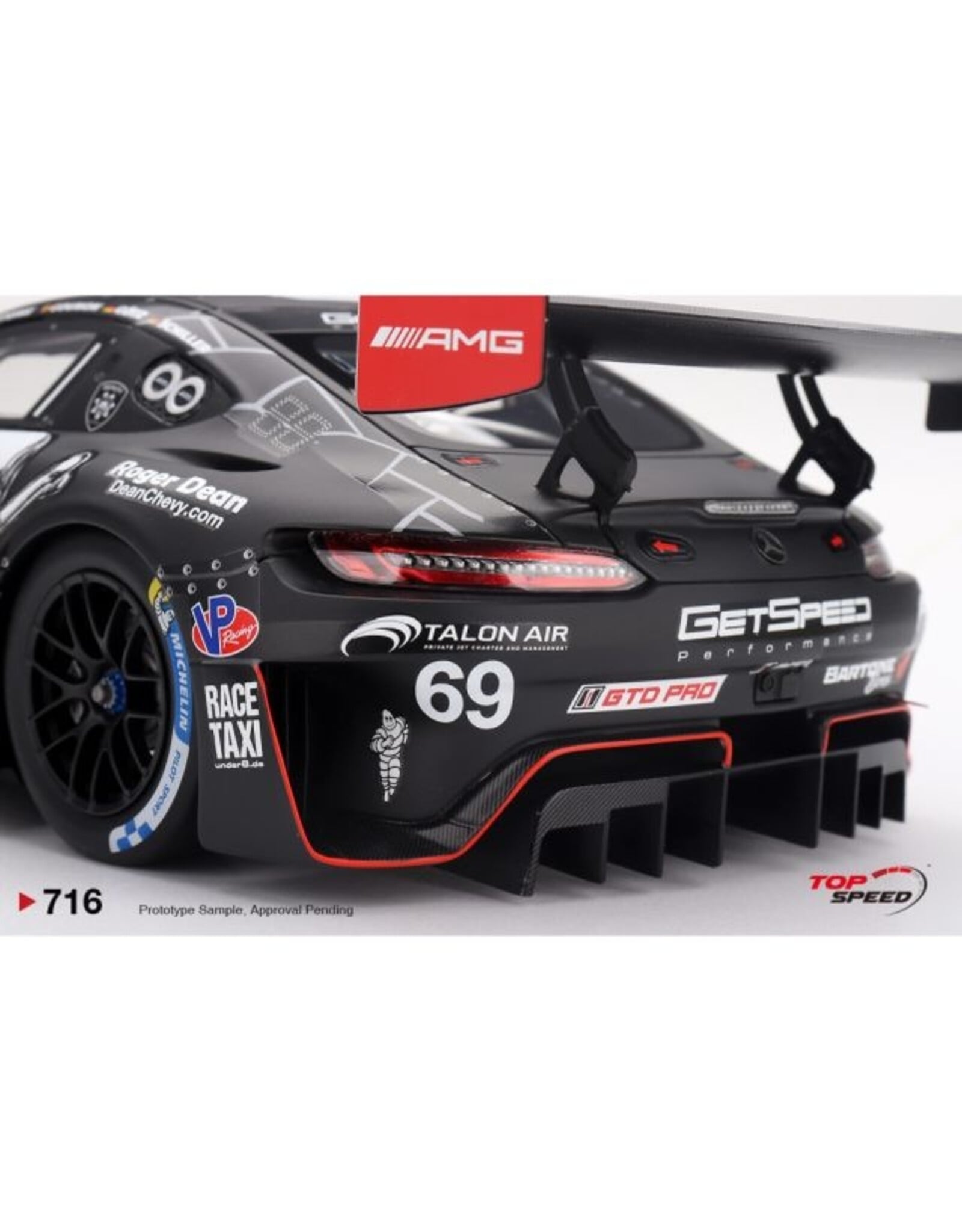 Mercedes-Benz by AMG Mercedes-Benz AMG GT3 #69(GetSpeed)2026 IMSA Daytona 24h.