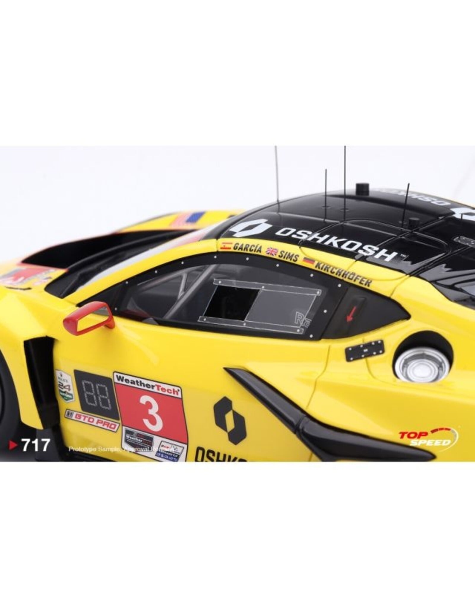 Chevrolet Chevrolet Corvette Z06 GT3 #3(Corvette Racing by Miller Motorsport)2026 IMSA Daytona 24h