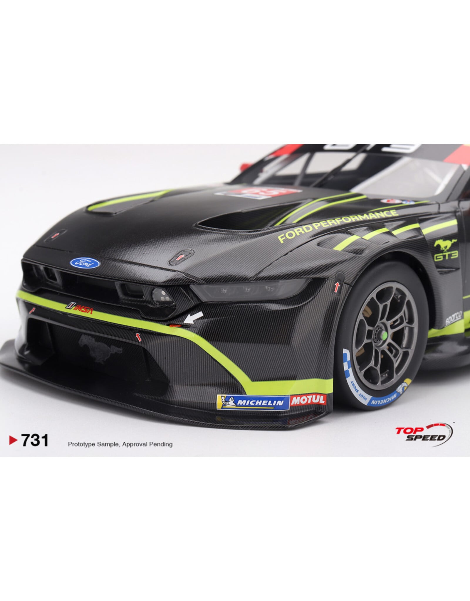 Ford USA Ford Mustang GT3 #65 Ford Multimatic Motorsports(2025 IMSA VIR)
