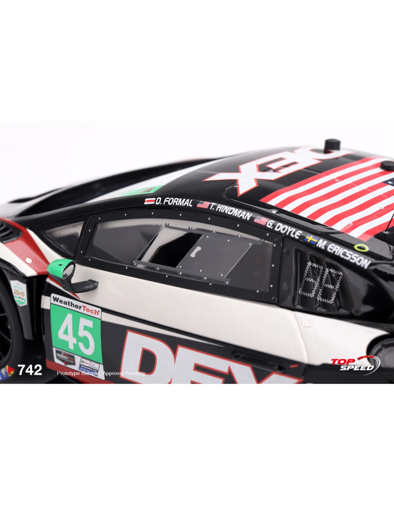 Lamborghini Lamborghini Huracan GT3 EVO2 #45 Dex Wayne Taylor Racing(2025 IMSA Daytona  24h.)
