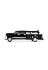 Chevrolet Chevrolet Silverado 3500 dually crane truck(black)2016