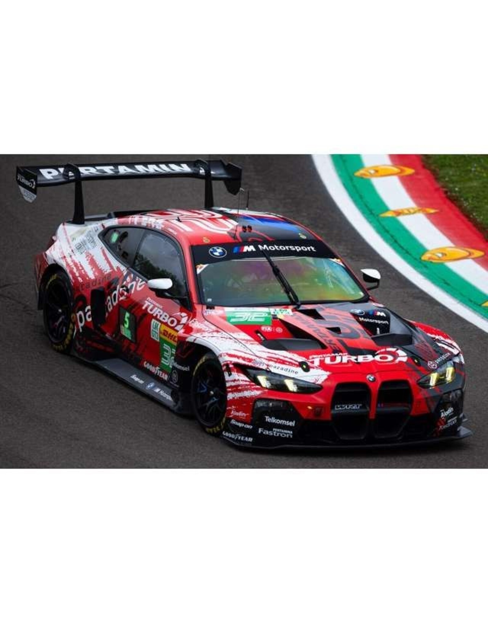 BMW BMW M4 GT3 Evo(G82)#32 FIA WEC Spa 2026(white/red)