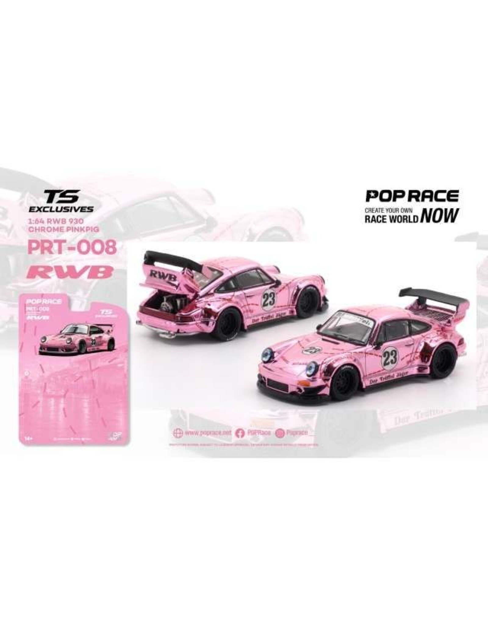 Porsche by RWB Porsche RWB930 #23(pink chrome)TSE