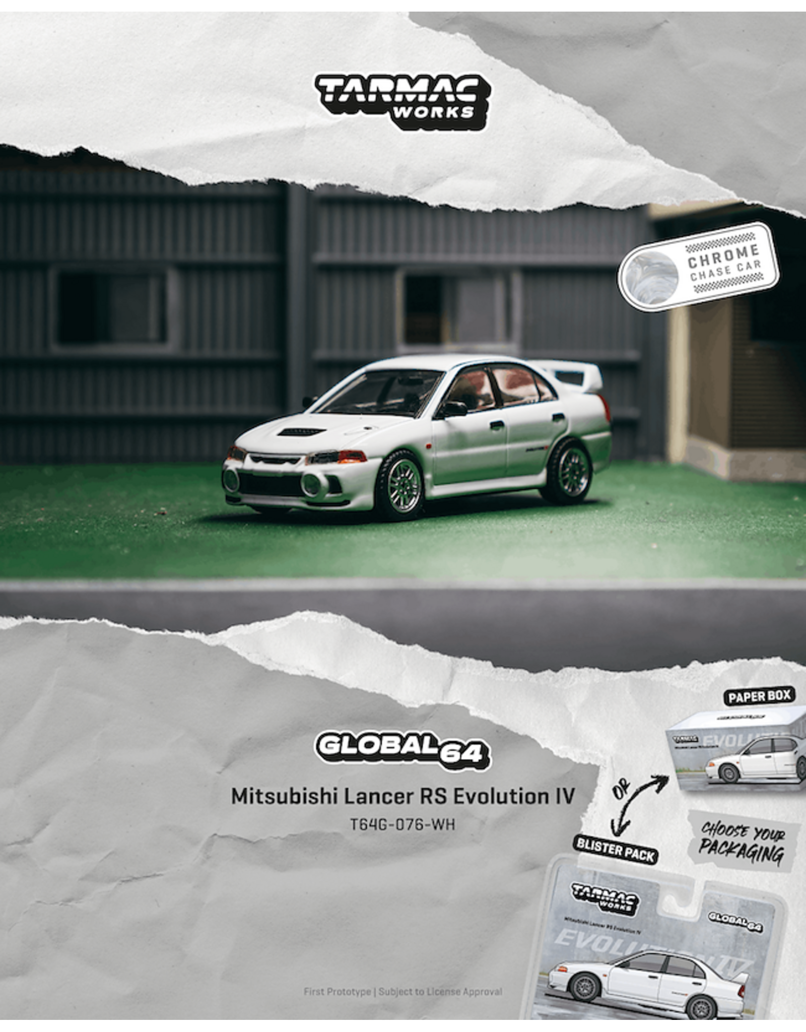 Mitsubishi Mitsubishi Lancer RS Evolution  IV(1996)white